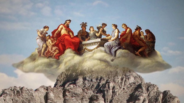 Mount Olympus, Greek gods